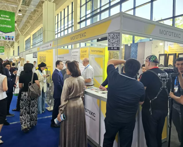 Компания "Моготекс" приняла участие в выставке "Uzbekistan Textile Expo. Spring 2025"